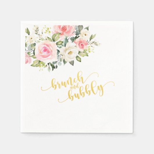 Brunch en Mousserende Servet (Voorkant)