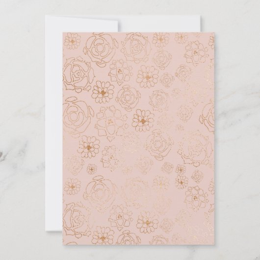 Brunch for Baby - Spring Flowers Kaart (Achterkant)