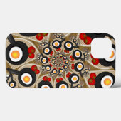 Brunch Fractal Art Funny Food, Tomaten, Eieren Case-Mate iPhone Case (Achterkant (horizontaal))