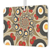 Brunch Fractal Art Funny Food, Tomaten, Eieren Luchtverfrisser (Links)