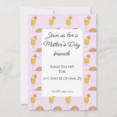 Brunch Invitation Kaart (Achterkant)
