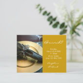 Brunch Invitation Uitnodiging Briefkaart (Staand voorkant)