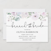 Brunch met de bride Shower Kaart (Voorkant)