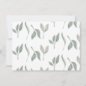 Brunch met de bruid | Blozen Kaart (Achterkant)