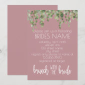 Brunch met de Bruid Kaart (Voorkant / Achterkant)