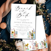Brunch met de bruid | Wildbloemen en champagne Kaart