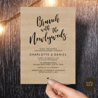Brunch met de jonggehuwden, bruiloft Elopement