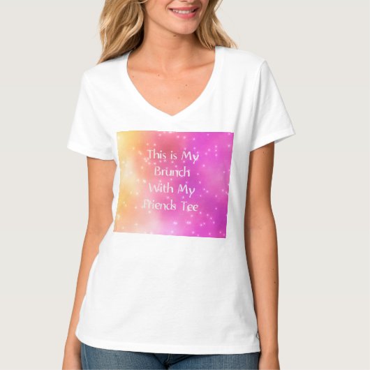 Brunch met Friends T-shirt voor vrouwen (Voorkant)