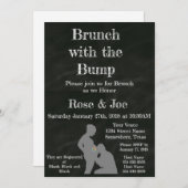 Brunch met het balkbord kaart (Voorkant / Achterkant)