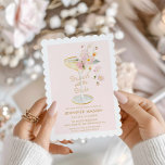 Brunch met het Bride Garden Vrijgezellenfeest Kaart<br><div class="desc">Snip,  nip,  hoera! 🥂 Zet de toon voor uw fantastische vrijgezellenfeest met deze Brunch met de Bride Invitation. Ontworpen met prachtige bloemen en een blush achtergrond,  deze uitnodigingen zijn zeker een hit. Maak uw feest pop met deze prachtige uitnodigingen. Overeenkomende items in onze winkel Cava Party Design.</div>