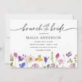 Brunch met het Bride Spring Vrijgezellenfeest Kaart (Voorkant)