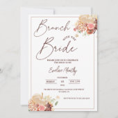 Brunch met The Bride Herfst Pumpkin Vrijgezellenfe Kaart (Voorkant)