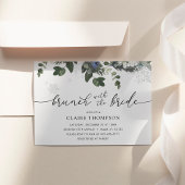 Brunch met uitnodiging voor de Bride Winter Shower