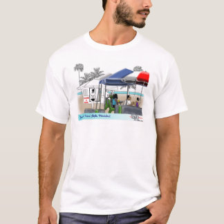 Brunch op de strand t-shirt