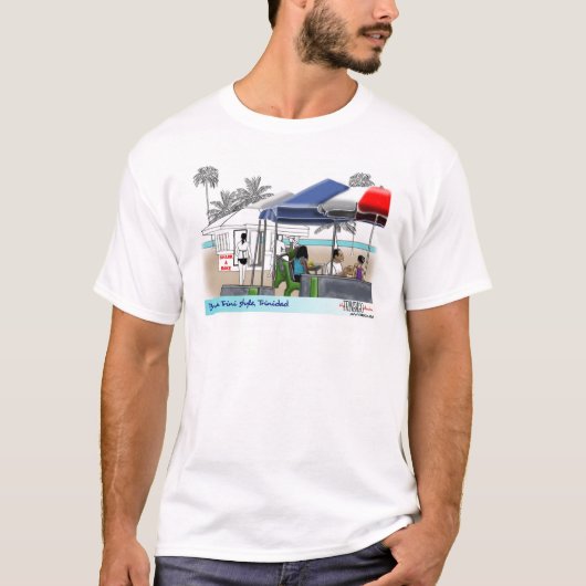 Brunch op de strand t-shirt (Voorkant)