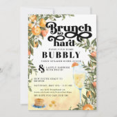 Brunch So Hard | Uitnodiging voor Virtuele Mimosa  (Voorkant)