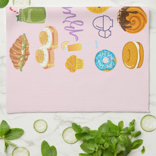 Brunch Squad Theedoek (Gevouwen)