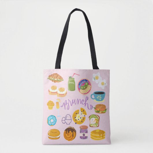 Brunch Squad Tote Bag (Voorkant)