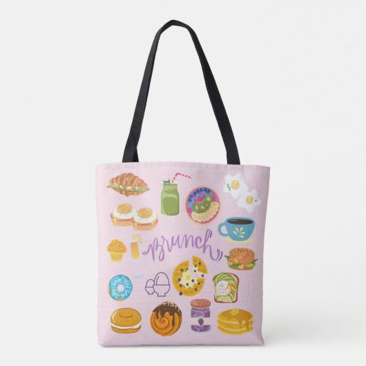 Brunch Squad Tote Bag (Achterkant)