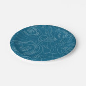 Brunch Tablescape Papieren Bordje (Gekanteld)