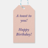 Brunch Toast Cadeaulabel (Achterkant)