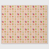 Brunch Toast Cadeaupapier (Vlak)
