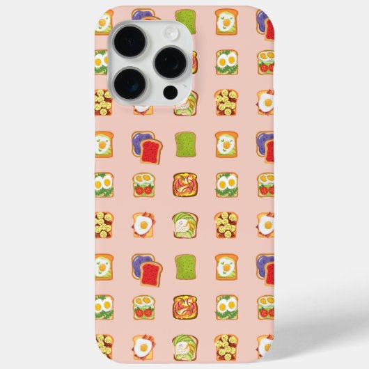 Brunch Toast Case-Mate iPhone Case (Achterkant)