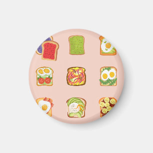 Brunch Toast Magneet