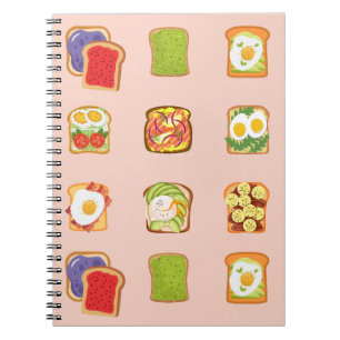 Brunch Toast Notitieboek
