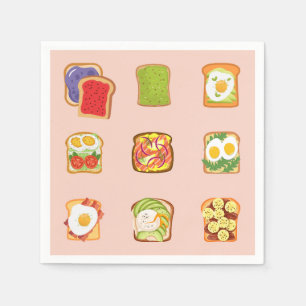 Brunch Toast Servet