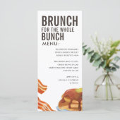 BRUNCH VOOR DE BUNCH | Menu Ontbijten (Staand voorkant)