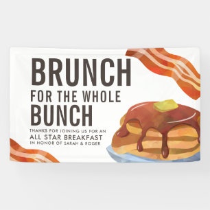 BRUNCH VOOR DE BUNCH Ontbijtende oogst Spandoek