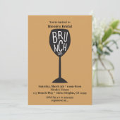 BRUNCH Wijnglas ELKE KLEUR & EVENEMENT Modern Tren Kaart (Staand voorkant)