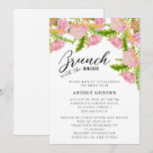 Brunch With the Bride Invitation Kaart (Voorkant / Achterkant)