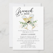 Brunch With the Bride Invitation