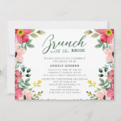 Brunch With the Bride Invitation Kaart (Voorkant)
