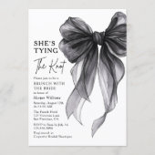 Brunch With The Bride She's Tying The Knot Bow Kaart (Voorkant)