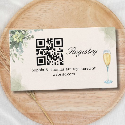 Brunch y Bubbly Glass of Champange Bridal Shower Informatiekaartje