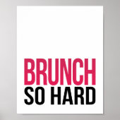Brunch zo hard | Art Print (Voorkant)