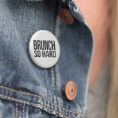 Brunch zo hard ronde button 3,2 cm