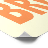 Brunch zonder Booze Brunch Poster (Hoek)