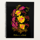 Brunches van bloemen planner (Voorkant)