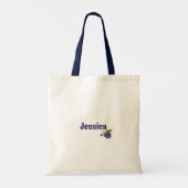 Brunches van bosbessen tote bag (Achterkant)