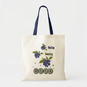 Brunches van bosbessen tote bag (Voorkant)
