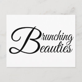 Brunching Beauties Briefkaart