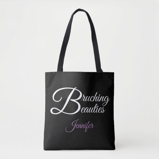 Brunching Beauties Naam Tote Bag (Voorkant)