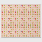 brunchtoast cadeaupapier (Vlak)