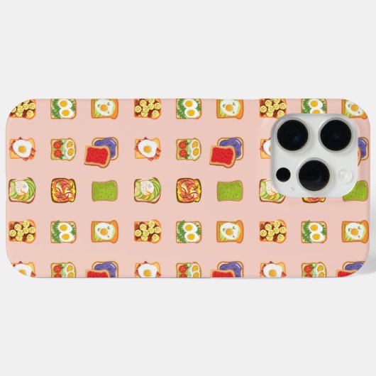 brunchtoast Case-Mate iPhone case (Achterkant (horizontaal))