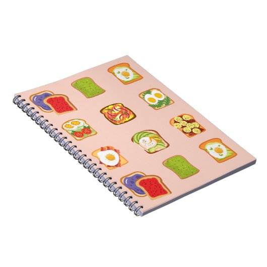 brunchtoast notitieboek (Rechterzijde)