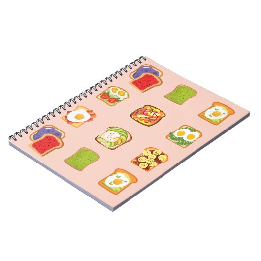 brunchtoast notitieboek (Linkerzijde)